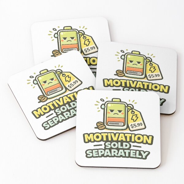 Item preview, Funny Anti Motivation Shirt Motivation Sold Separately Lazy Humor Tee for Introverts designed and sold by Denik Daily Crisis.