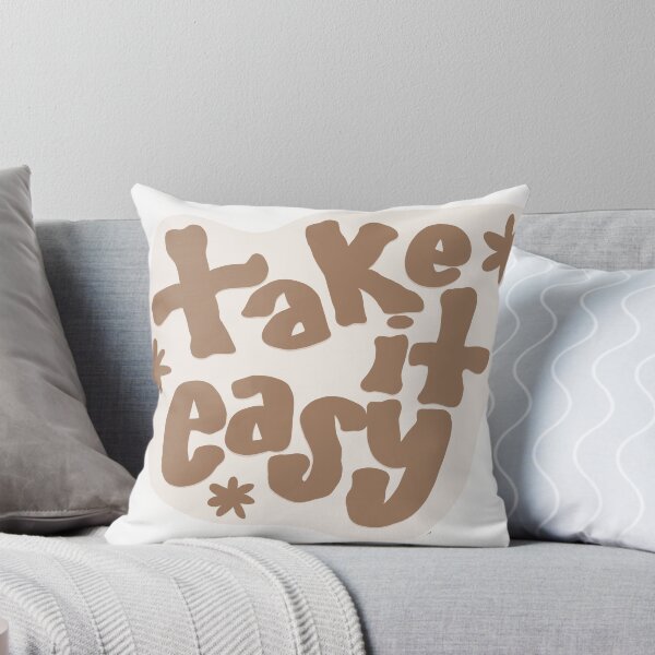 Item preview, Take It Easy Retro Positive Quote Design designed and sold by Barelythere2324.