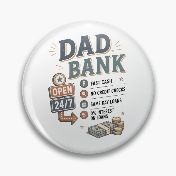 Item preview, Dad Bank designed and sold by Chromarist.