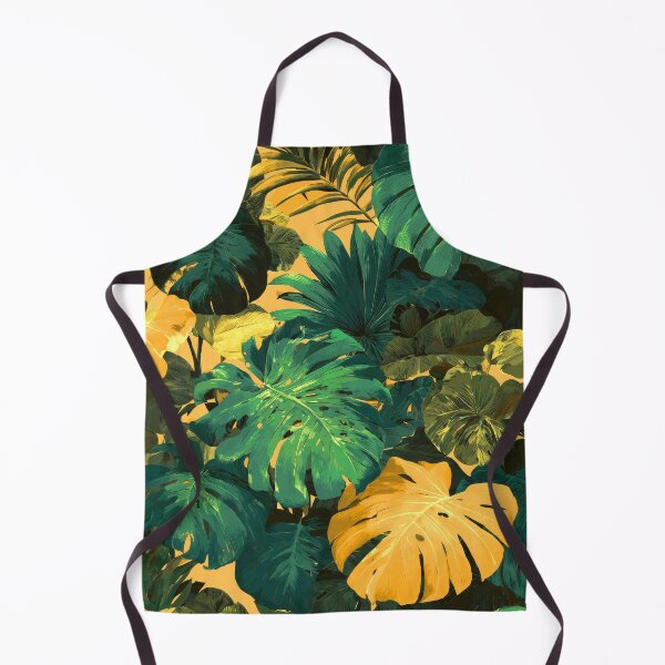 Item preview, Tropical Island Rainforest Jungle Lush Palm Leaves Art designed and sold by DEC02.