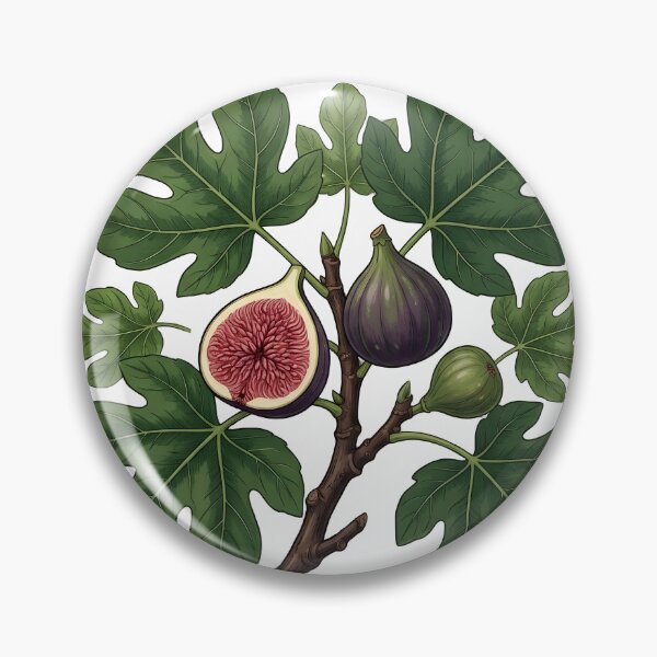 Item preview, Fig Fruit Botanical Branch Leaves designed and sold by Byte-shirt.
