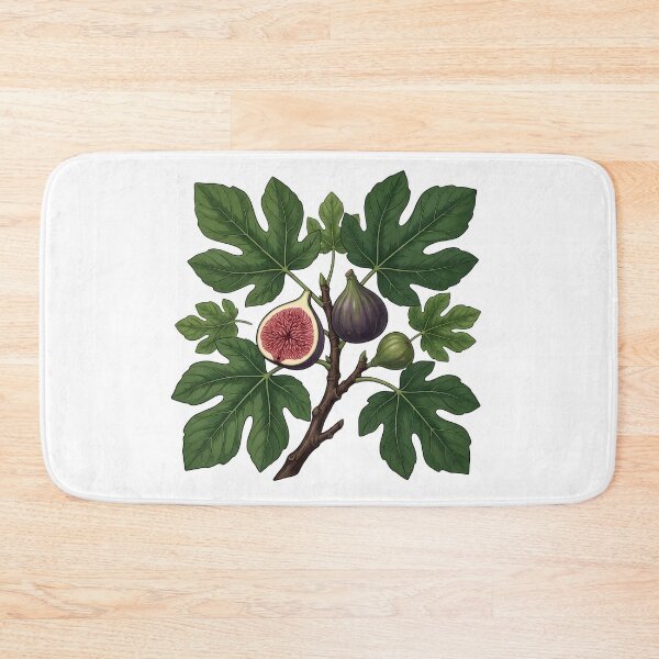 Item preview, Fig Fruit Botanical Branch Leaves designed and sold by Byte-shirt.