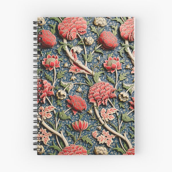 Item preview, William Morris Cray Flowers designed and sold by Vicky Brago-Mitchell®.