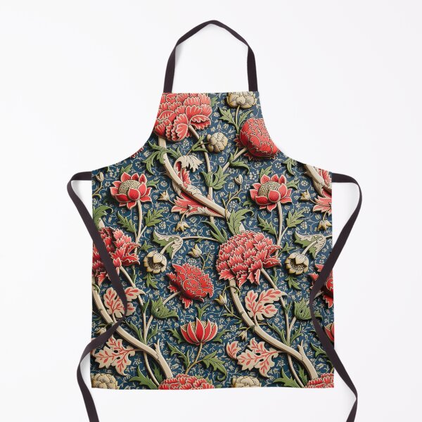 Item preview, William Morris Cray Flowers designed and sold by Vicky Brago-Mitchell®.