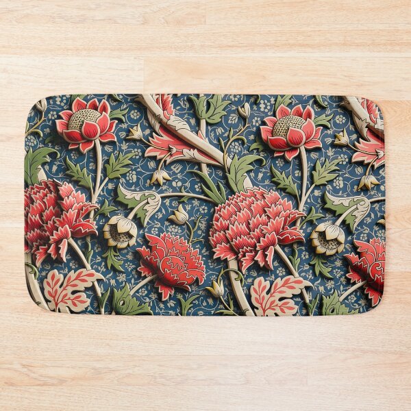 Item preview, William Morris Cray Flowers designed and sold by Vicky Brago-Mitchell®.