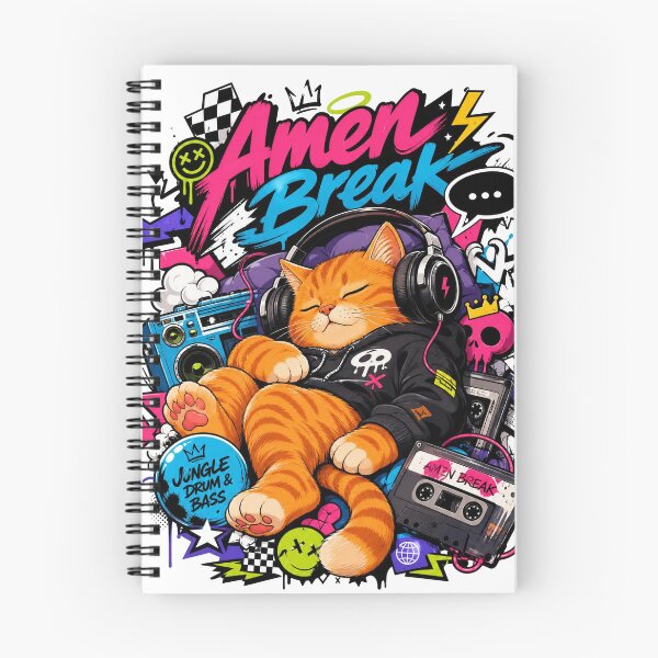 Item preview, Amen Break. Jungle Drum and Bass. designed and sold by Birdie and Flynn.