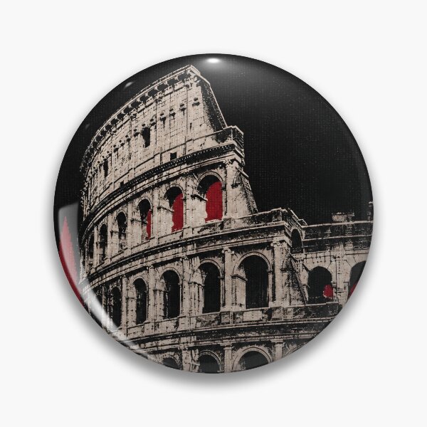 Item preview, Rome Vintage Travel Stamp Design – Retro Italy Landmark Art designed and sold by ArtYouFeel.