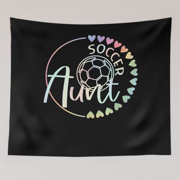Item preview, Pastel Rainbow Soccer Aunt T-Shirt designed and sold by LarryMBrown.