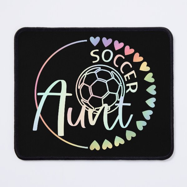 Item preview, Pastel Rainbow Soccer Aunt T-Shirt designed and sold by LarryMBrown.