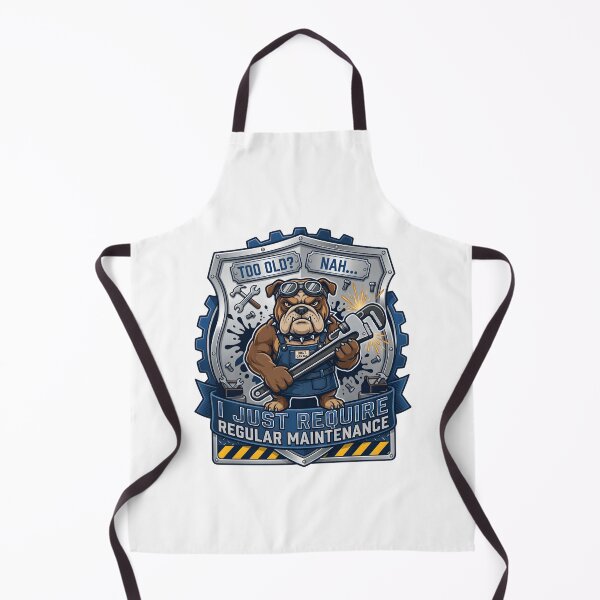 Item preview, Bulldog Mechanic Shirt – Funny Garage Humor Design designed and sold by relso.