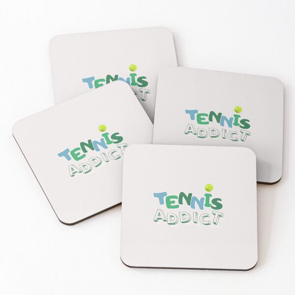 Item preview, Tennis Addict Typography designed and sold by LifeParody.