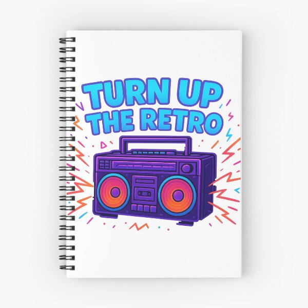 Item preview, Turn Up The Retro BoomBox designed and sold by Velvet-motive.