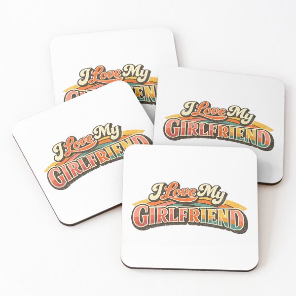 Item preview, I Love My GirlFriend, Retro Vintage Style designed and sold by graphic-genie.
