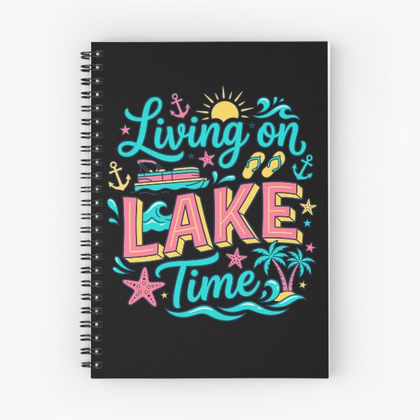 Item preview, Preppy Pontoon Boat Summer Lake Life designed and sold by KroghDs.