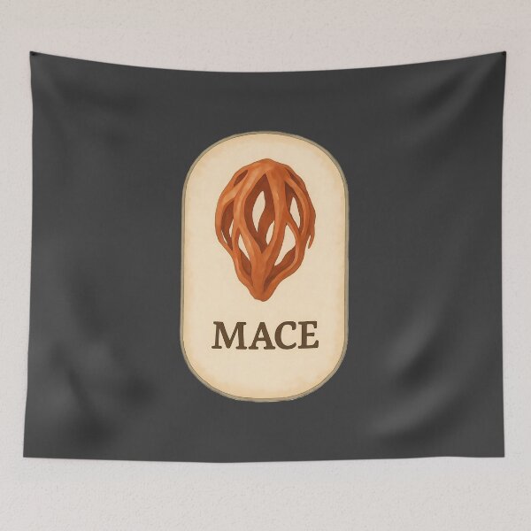 Item preview, Vintage Botanical Herb and Spice Prints: Mace designed and sold by PinUpPizzazz.