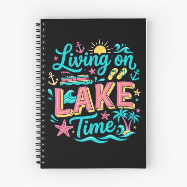 Item preview, Preppy Pontoon Boat Summer Lake Life designed and sold by KroghDs.