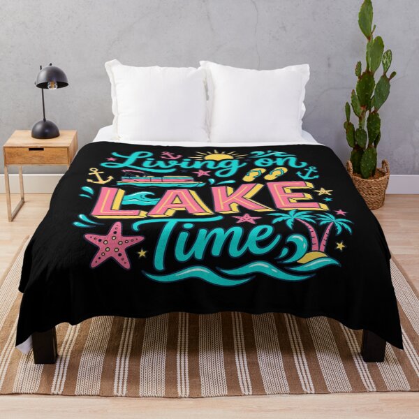 Item preview, Preppy Pontoon Boat Summer Lake Life designed and sold by KroghDs.