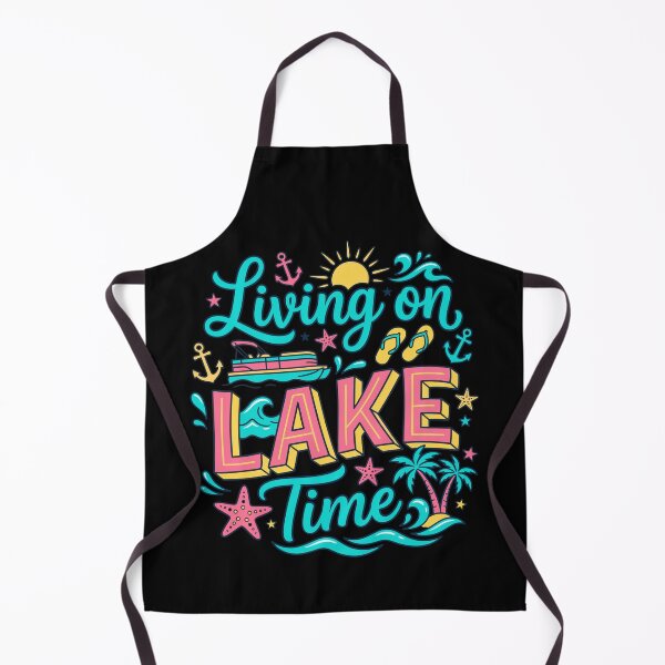 Item preview, Preppy Pontoon Boat Summer Lake Life designed and sold by KroghDs.