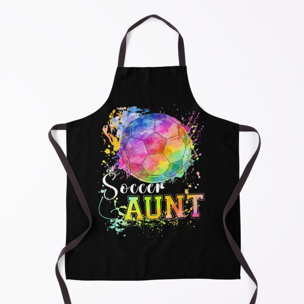 Item preview, Rainbow Watercolor Soccer Aunt Tee designed and sold by LarryMBrown.