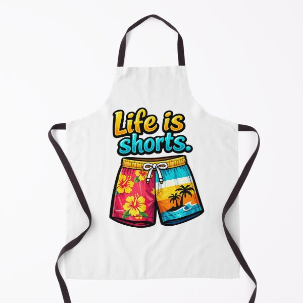Item preview, Life is shorts lifestyle designed and sold by color4all.