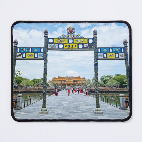 Item preview, Trung Dao Bridge, Hue - The Emperor's Path | Imperial City, Vietnam Heritage Art designed and sold by Ross.A.Campbell.