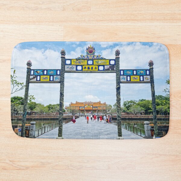 Item preview, Trung Dao Bridge, Hue - The Emperor's Path | Imperial City, Vietnam Heritage Art designed and sold by Ross.A.Campbell.
