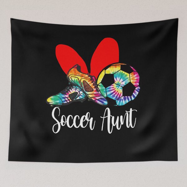 Item preview, Tie Dye Soccer Aunt Bow Tee designed and sold by LarryMBrown.