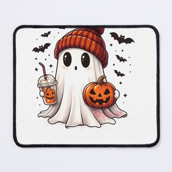 Item preview, Cute Halloween Ghost Sticker | Kawaii Spooky Ghost Aesthetic designed and sold by Introvert92.