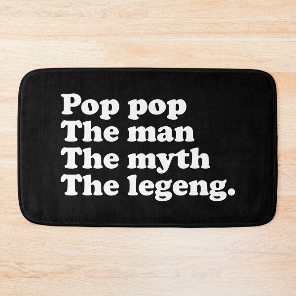 Item preview, pop pop, the man, the myth, the legend. - funny grandpa designed and sold by malicaferrha.