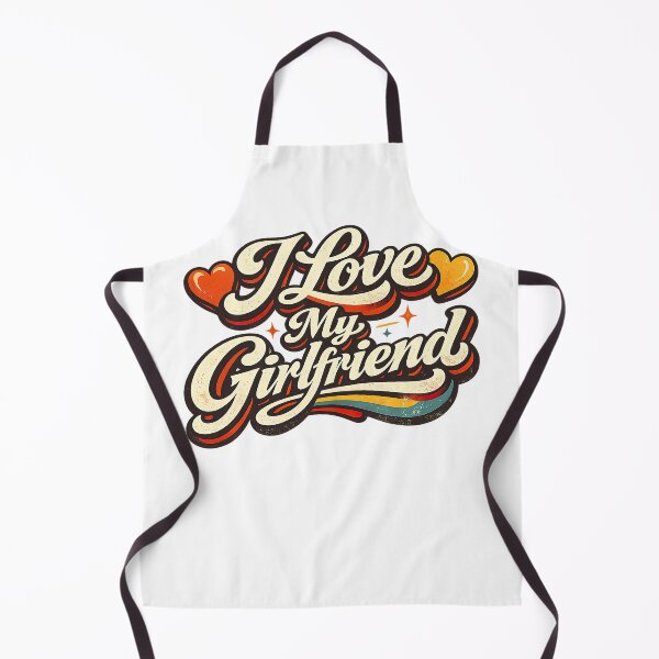 Item preview, I Love My GirlFriend, Retro Vintage Style designed and sold by graphic-genie.