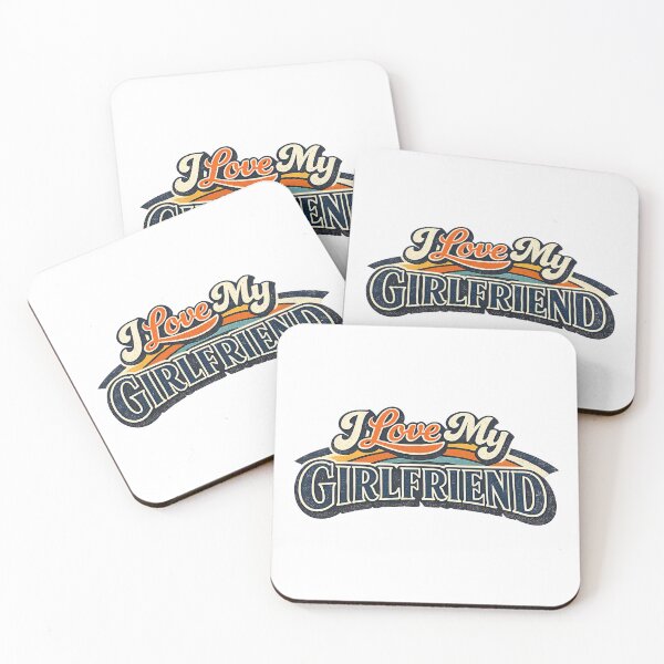 Item preview, I Love My GirlFriend, Retro Vintage Style designed and sold by graphic-genie.