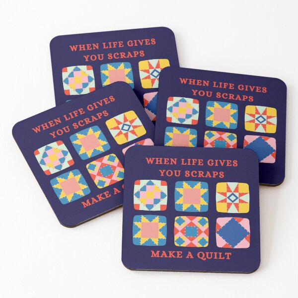 Item preview, When Life Gives You Scraps, Make a Quilt - Funny Quilter designed and sold by Wiss2Arts.