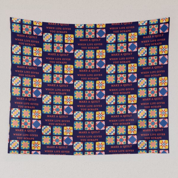 Item preview, When Life Gives You Scraps, Make a Quilt - Funny Quilter designed and sold by Wiss2Arts.