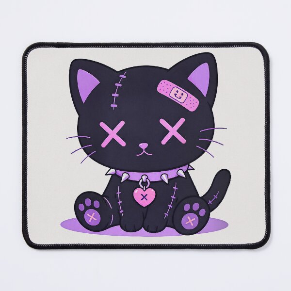 Item preview, Kawaii Black Cat Yami Kawaii Aesthetic designed and sold by HeyChickasClubX.