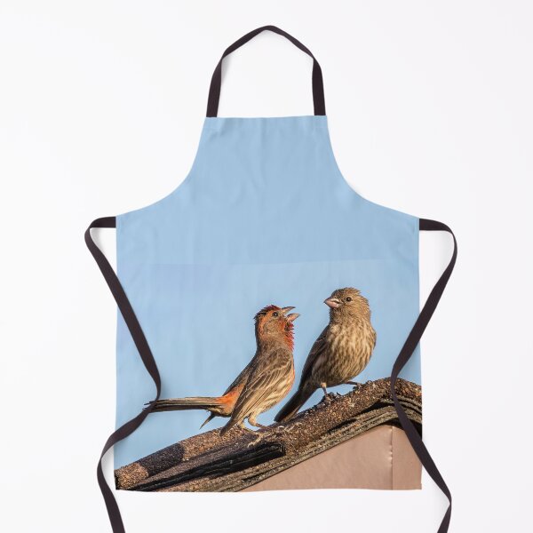 Item preview, A Pair of House Finches Having a Conversation designed and sold by CarolM.