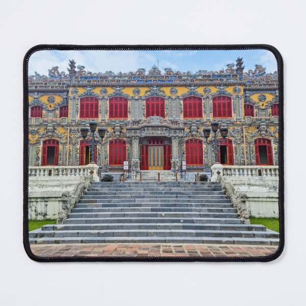 Item preview, Kien Trung Palace, Hue - Imperial City Mosaic Splendor | Vietnam Royal Heritage Art designed and sold by Ross.A.Campbell.
