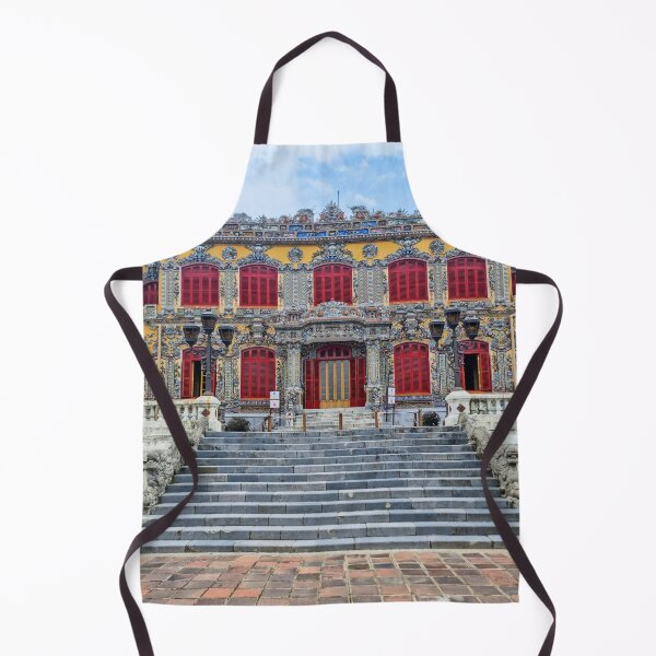 Item preview, Kien Trung Palace, Hue - Imperial City Mosaic Splendor | Vietnam Royal Heritage Art designed and sold by Ross.A.Campbell.