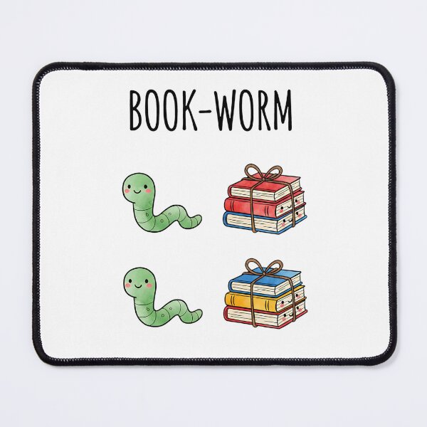 Item preview, Book-Worm designed and sold by PunGallery.
