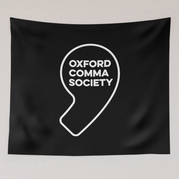 Item preview, Team Oxford Comma - Oxford Comma Society designed and sold by maurrathania.