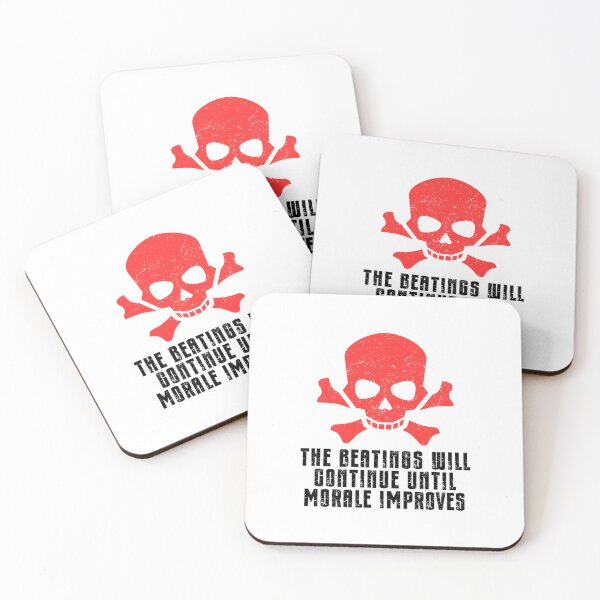 Item preview, The Beatings will continue until morale improves designed and sold by Dondonmart.