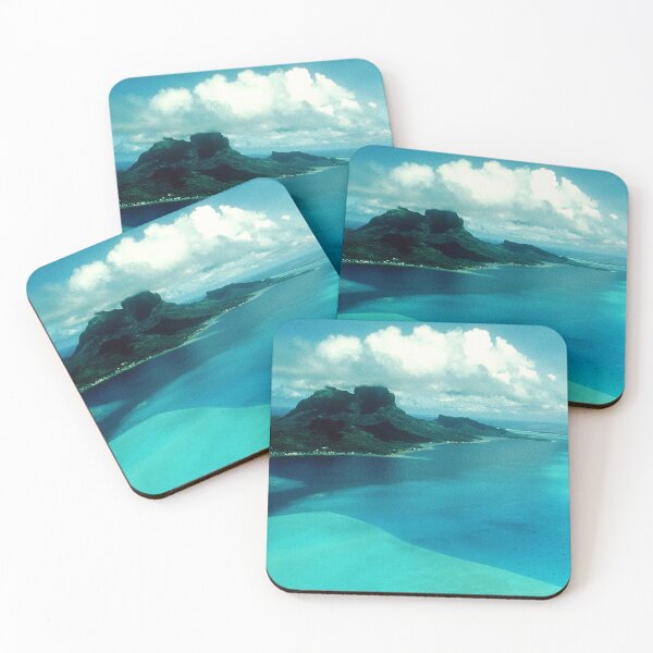 Item preview, Blue And Sea Green Lagoon In Bora Bora  designed and sold by DEC02.