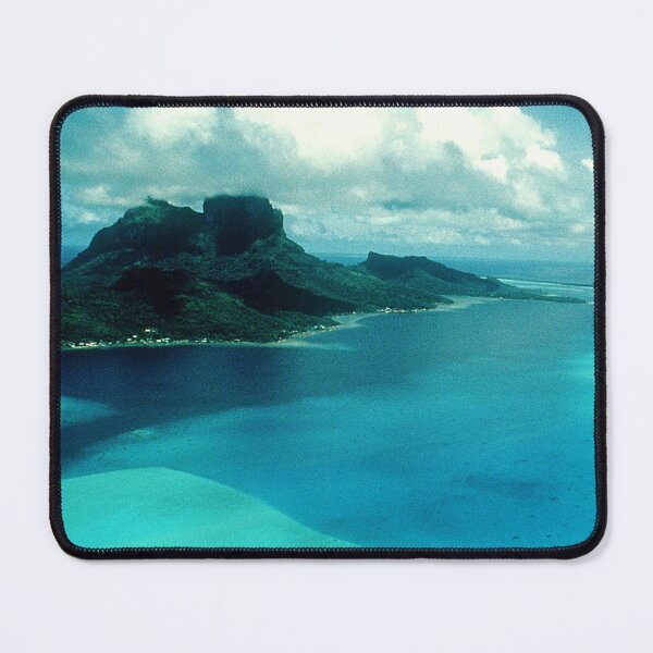 Item preview, Blue And Sea Green Lagoon In Bora Bora designed and sold by DEC02.