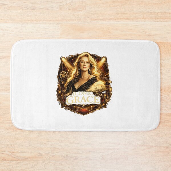 Item preview, Camiseta de estilo vintage de Hollywood inspirada en Meryl Streep | Iconic Grace Design designed and sold by Mukesh Saxena.