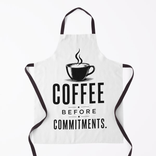 Item preview, Coffee Before Commitments Minimalist Graphic T-Shirt | Modern Streetwear Coffee Lover Design designed and sold by ZorviqueStudio.
