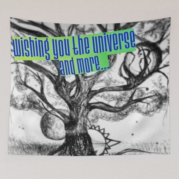 Item preview, Wishing you the Universe and More designed and sold by MyBottomShelf.