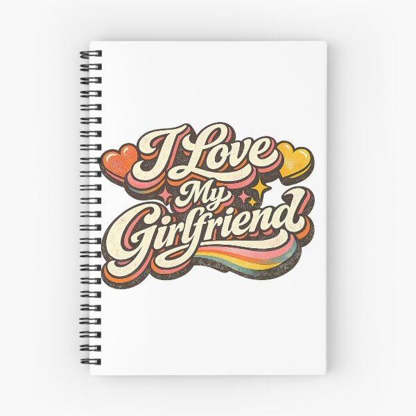 Item preview, I Love My GirlFriend, Retro Vintage Style designed and sold by graphic-genie.