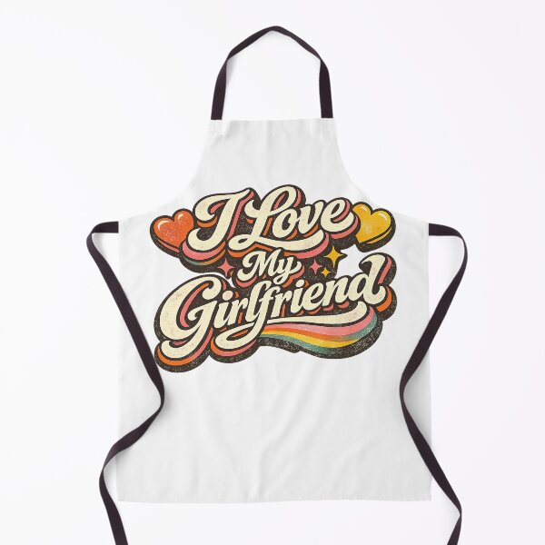 Item preview, I Love My GirlFriend, Retro Vintage Style designed and sold by graphic-genie.