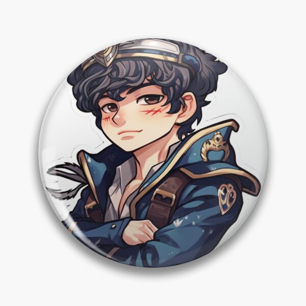 Item preview, Pirate King Sticker designed and sold by Solace Sparkles.