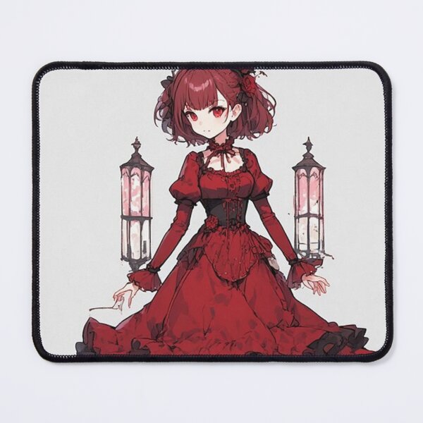 Item preview, Elegant Victorian anime vampire girl designed and sold by ArtsJulian.