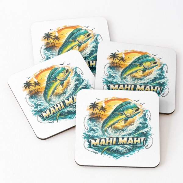 Item preview, Mahi Mahi Ocean Adventure Tee | Sport Fishing Tropical Artwork designed and sold by Mukesh Saxena.